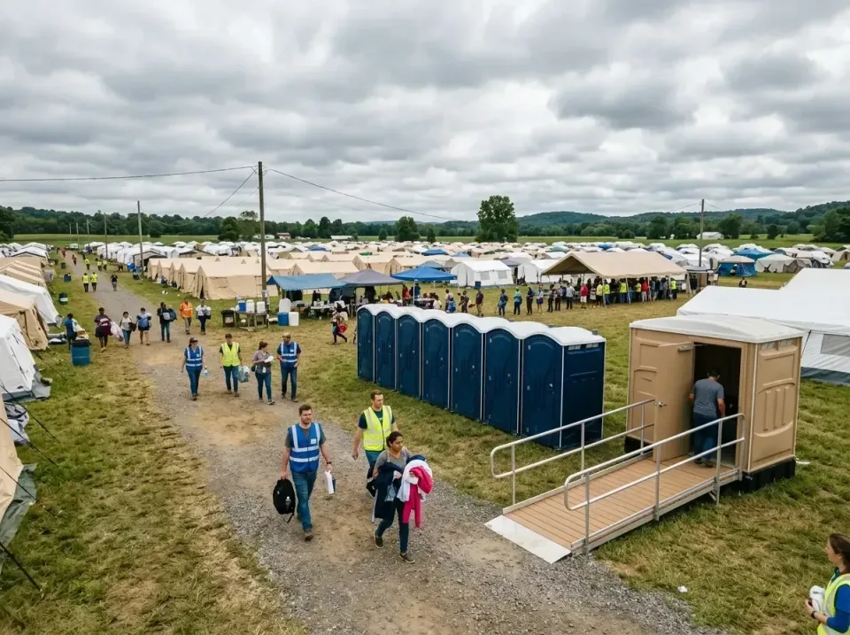 disaster-relief-camp-restrooms-010 — frequently asked questions, Dumpster & Portable Bathrooms Rental in Winfield, IL